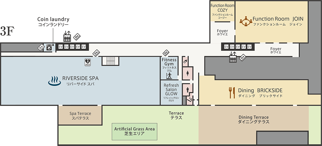 3F FLOOR MAP